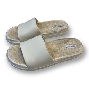 Caslon White Slides Women’s Size 10